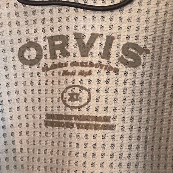 Orvis‎ Western Plaid Shirt Mens XL Blue Button Down Short Sleeve - Picture 5 of 11